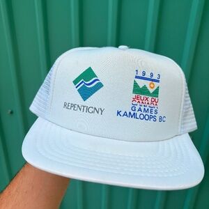 Vintage 1993 KAMLOOPS BC JEUX DU CANADA Repentigny hat